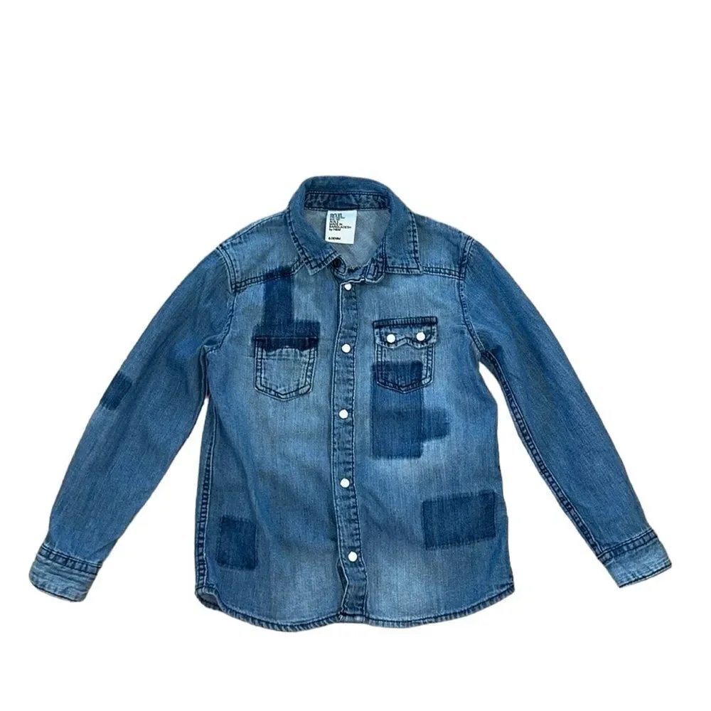 H&M Blue Denim Jeans Boys Set(Size 4-5y)